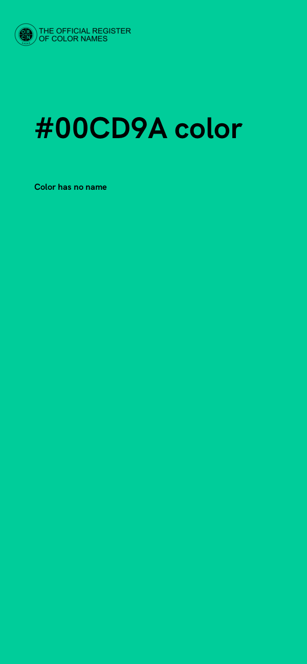 #00CD9A color image