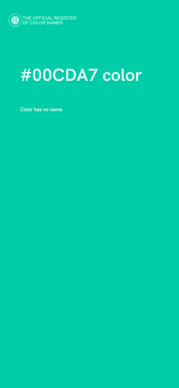 #00CDA7 color image