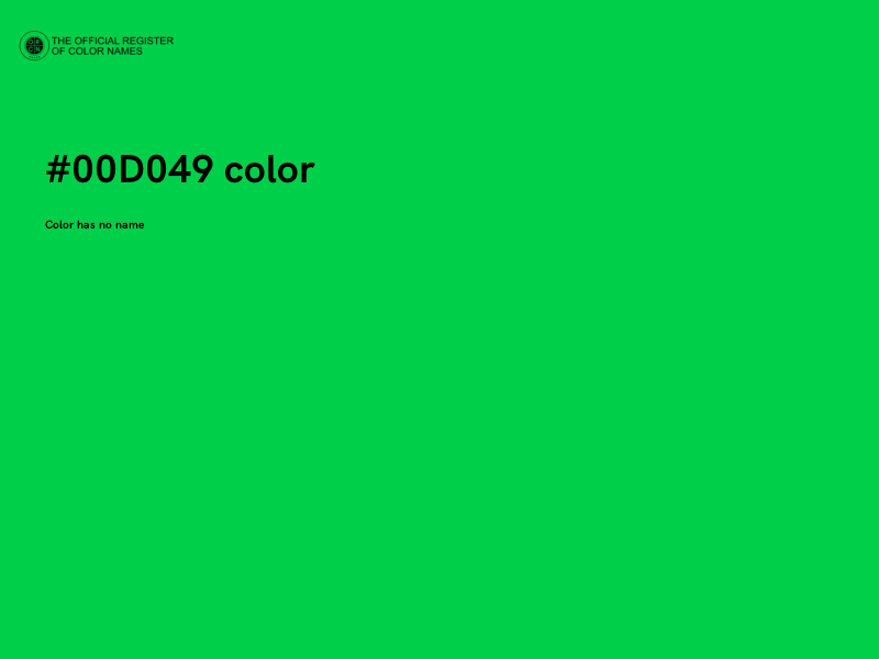 #00D049 color image