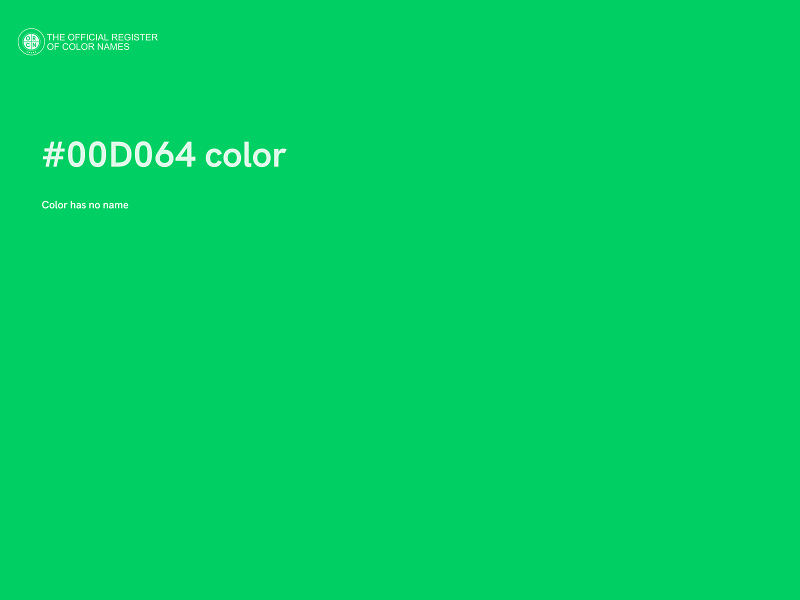 #00D064 color image