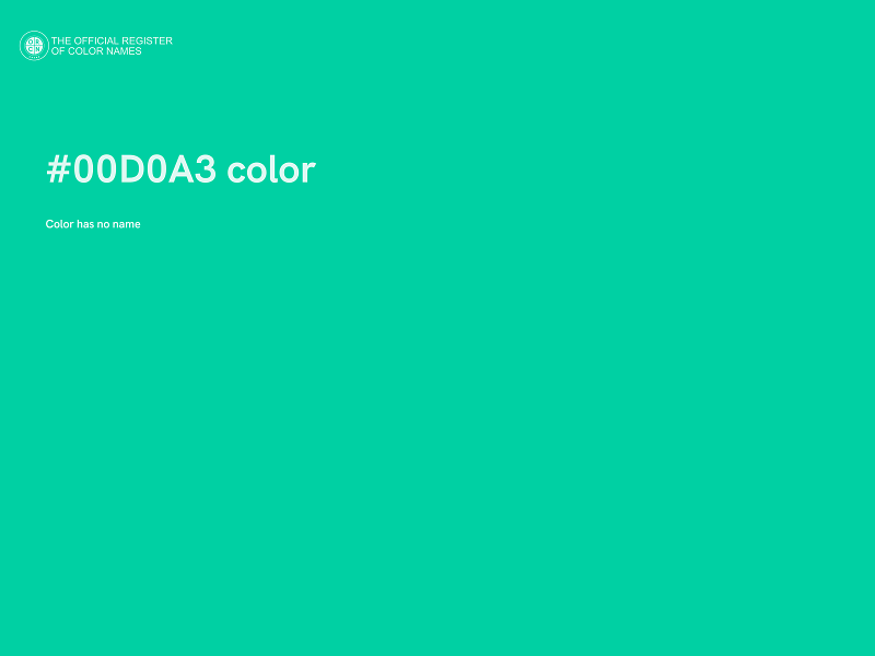 #00D0A3 color image