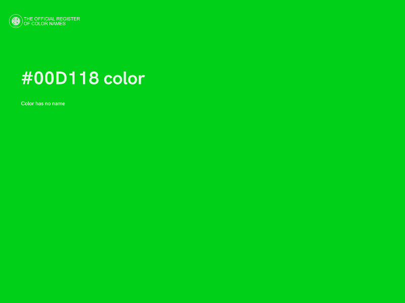 #00D118 color image