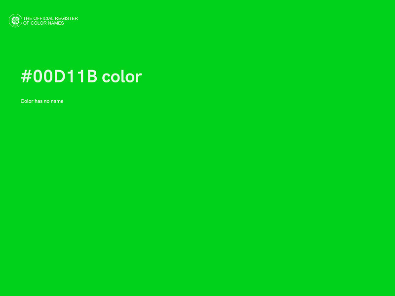 #00D11B color image