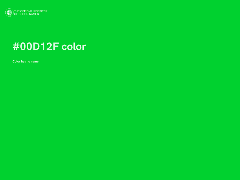 #00D12F color image