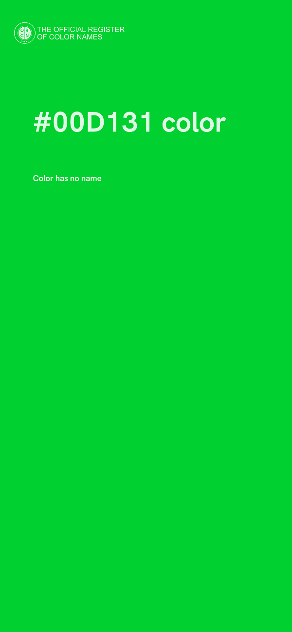 #00D131 color image