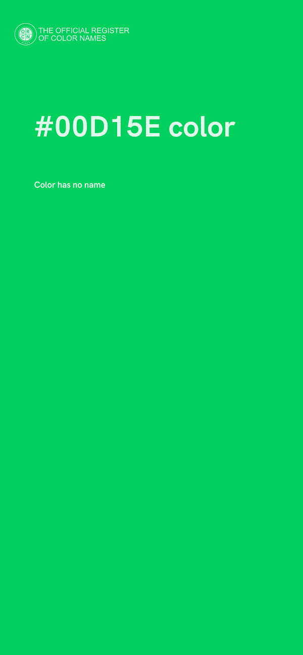 #00D15E color image