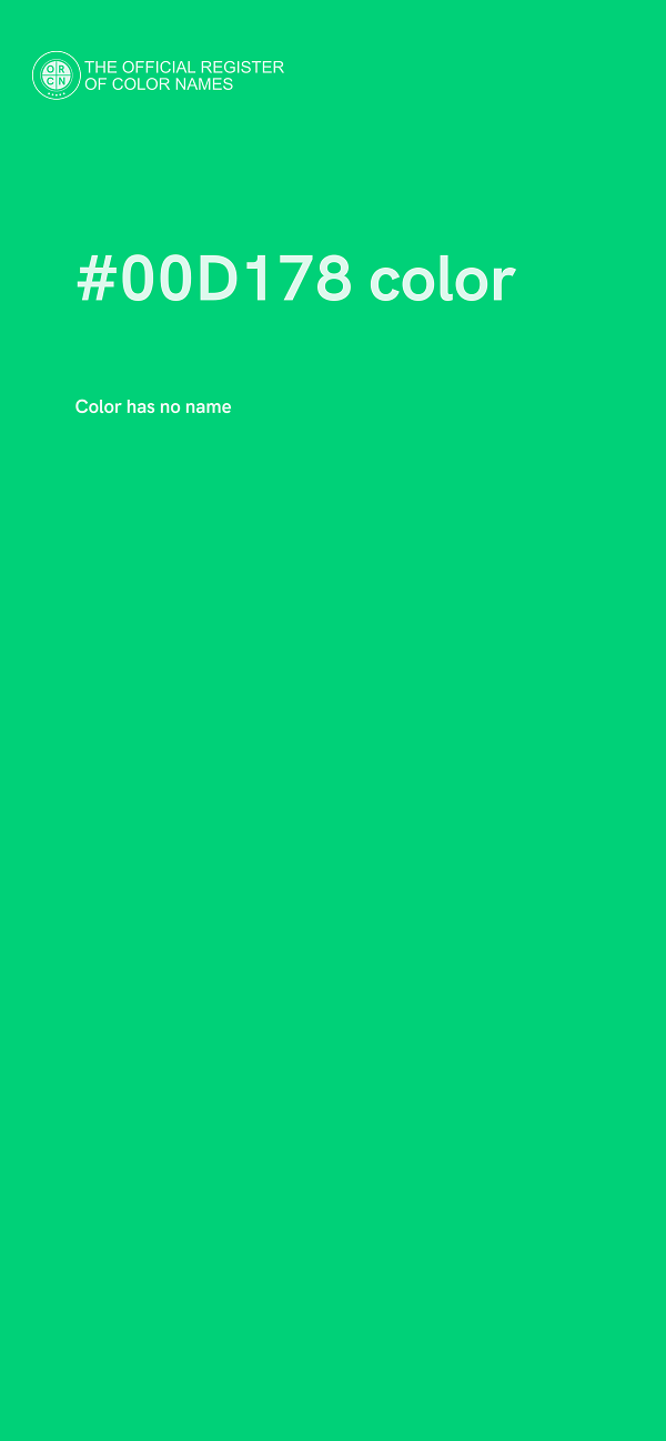 #00D178 color image
