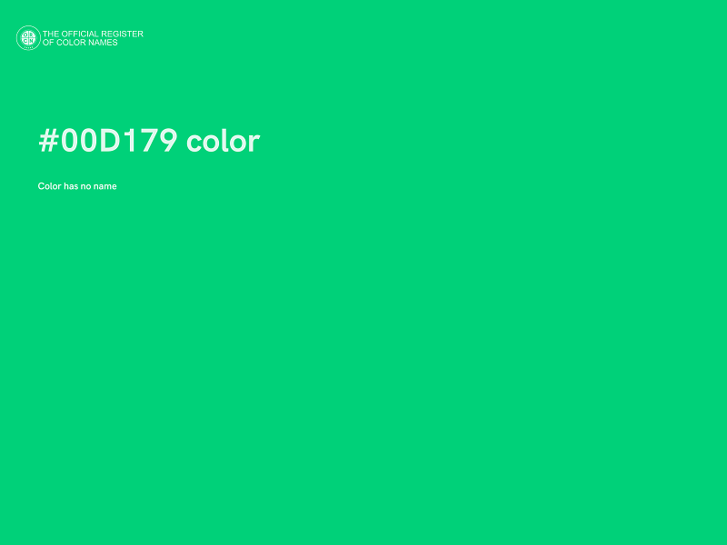 #00D179 color image