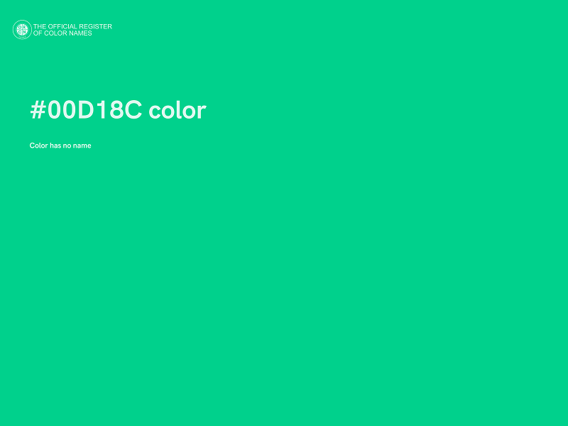 #00D18C color image