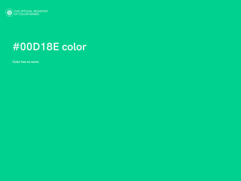 #00D18E color image