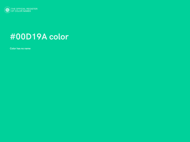#00D19A color image