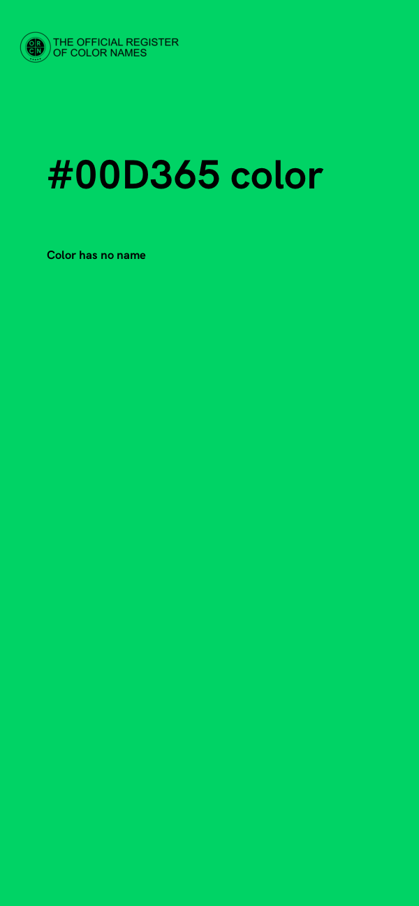 #00D365 color image