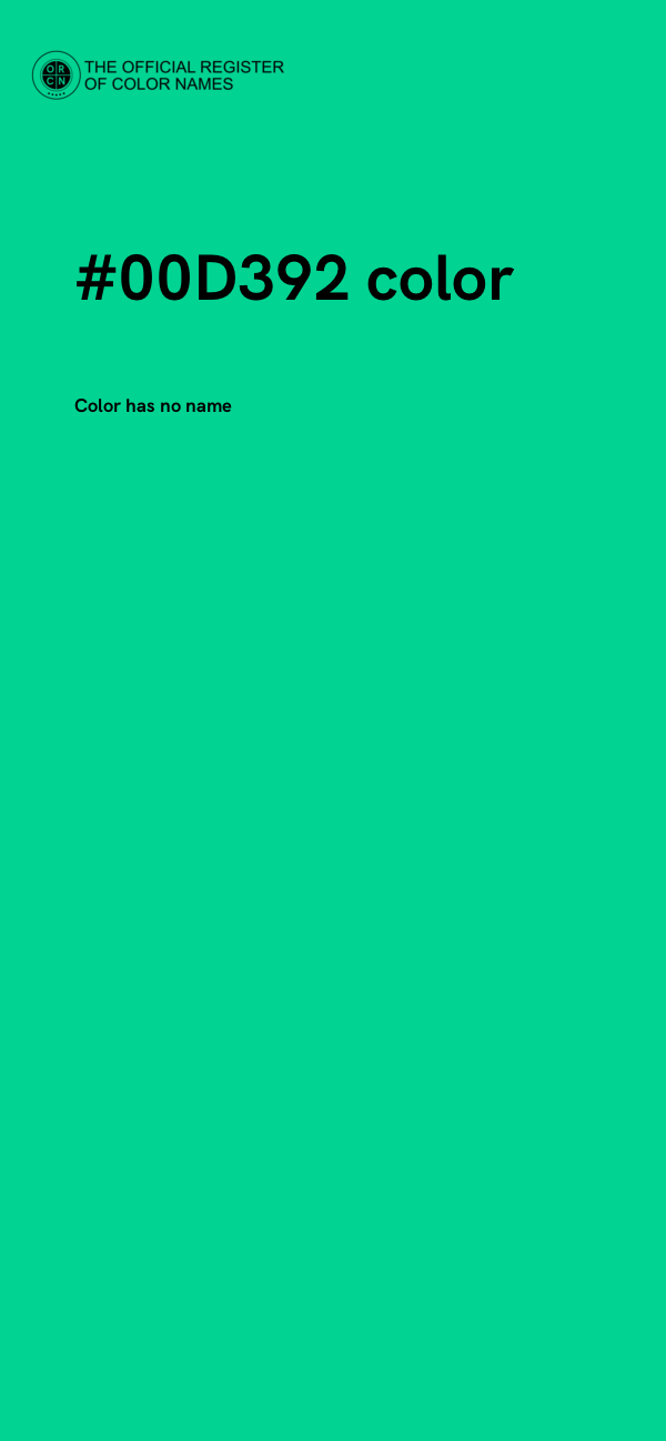#00D392 color image