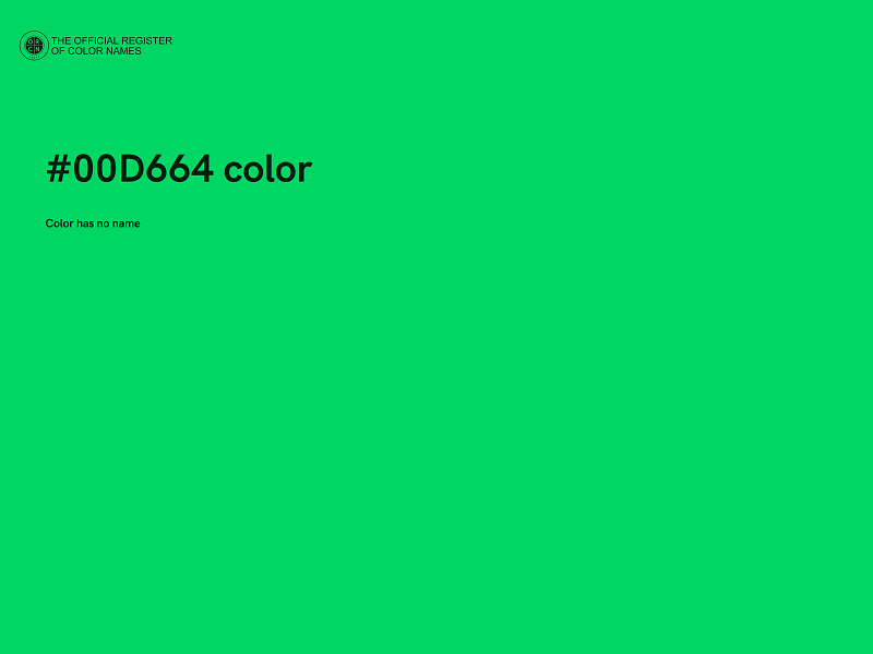 #00D664 color image