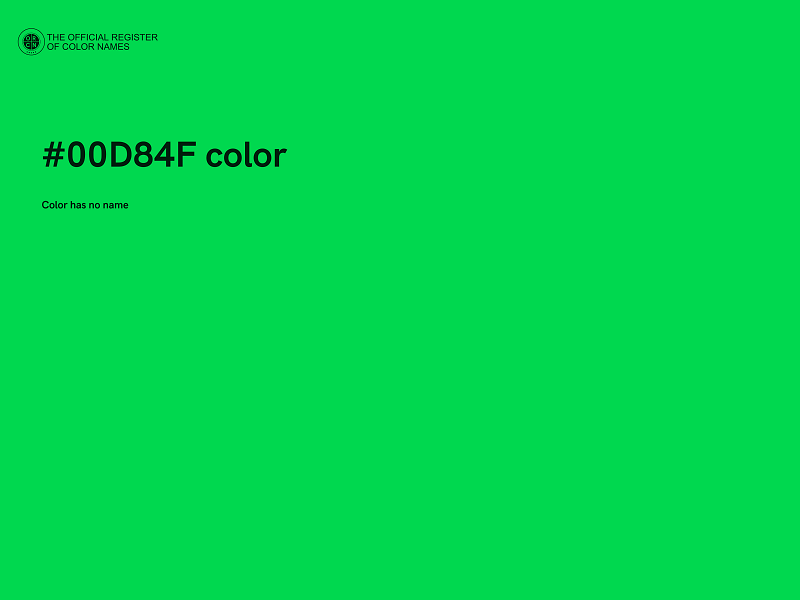 #00D84F color image