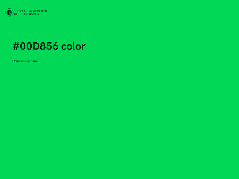 #00D856 color image