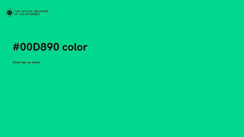#00D890 color image