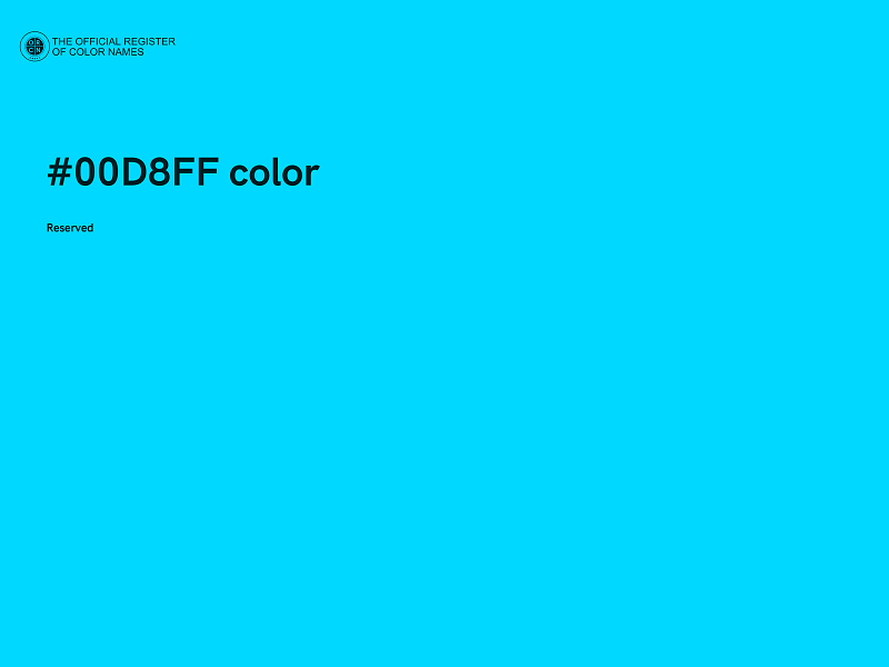 #00D8FF color image