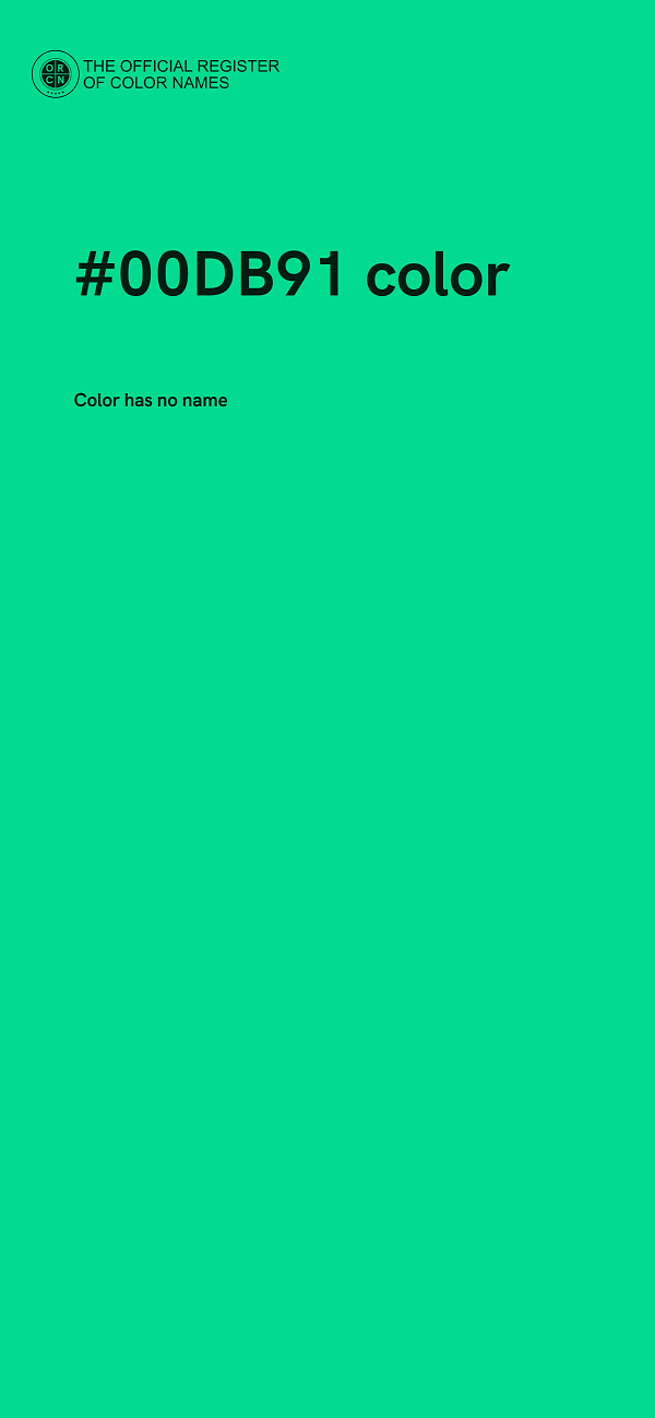 #00DB91 color image