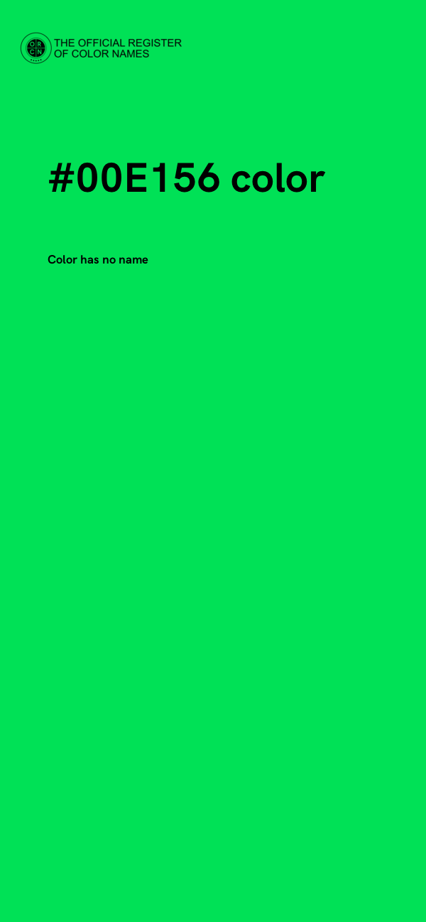 #00E156 color image