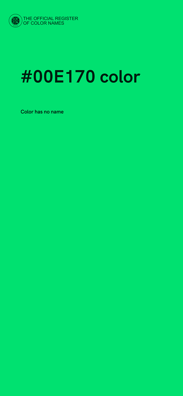 #00E170 color image