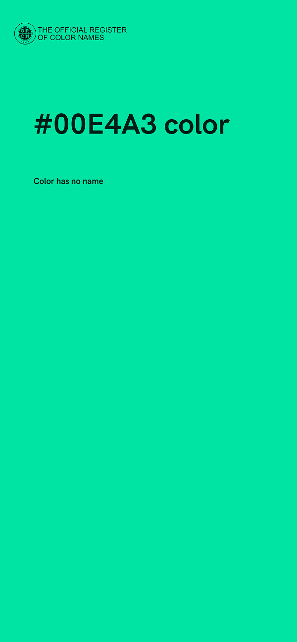 #00E4A3 color image