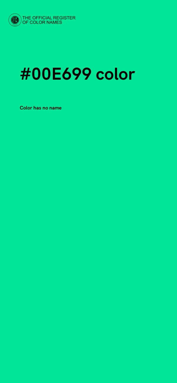 #00E699 color image