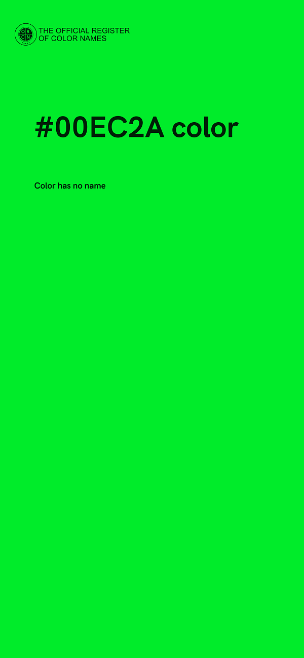 #00EC2A color image