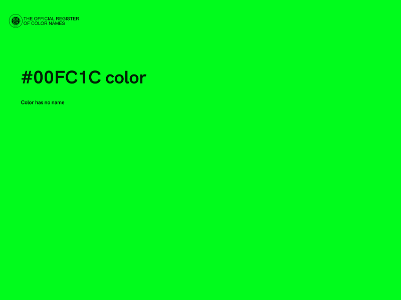 #00FC1C color image
