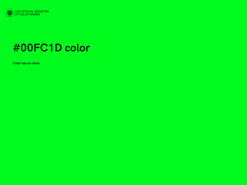 #00FC1D color image