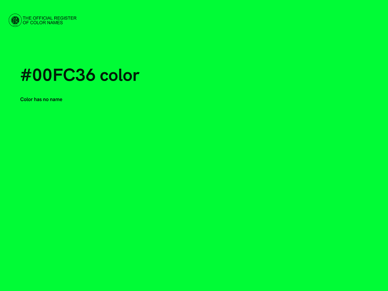 #00FC36 color image