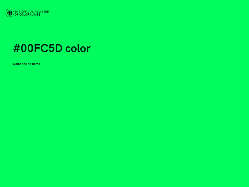 #00FC5D color image