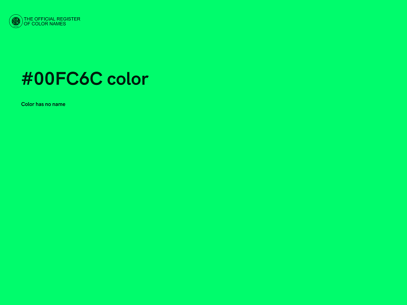 #00FC6C color image