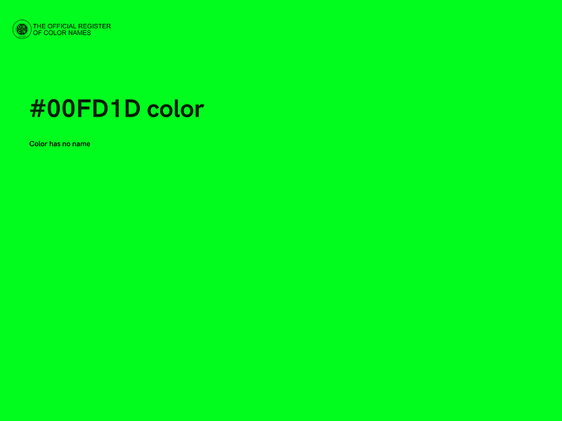 #00FD1D color image