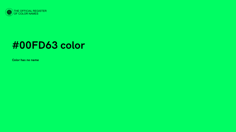 #00FD63 color image