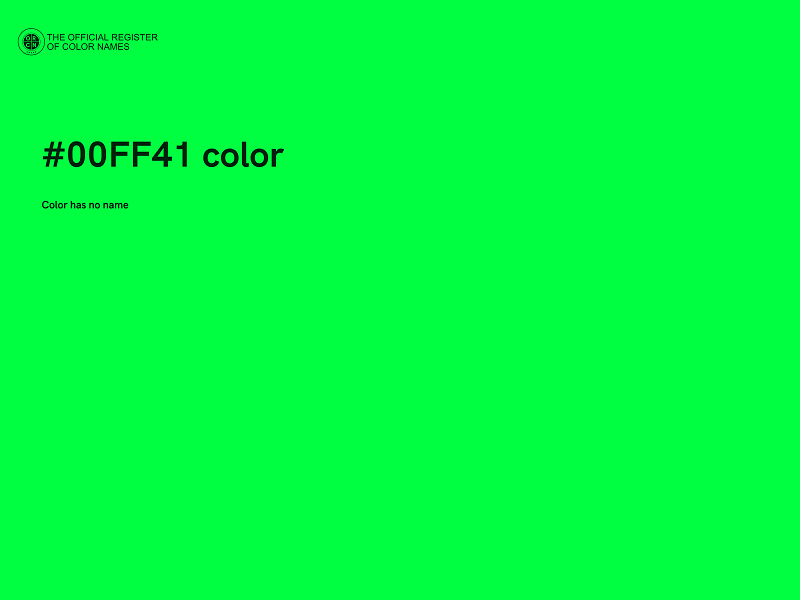 #00FF41 color image