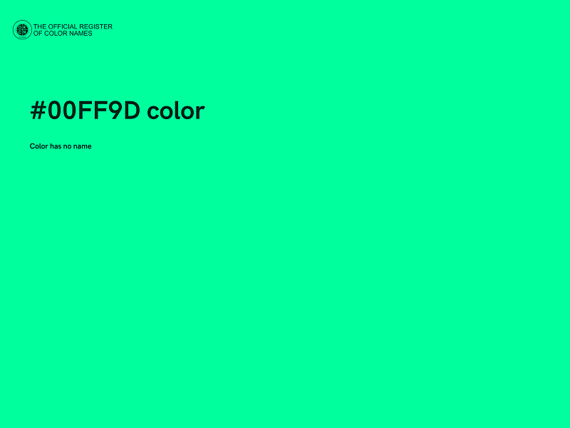 #00FF9D color image