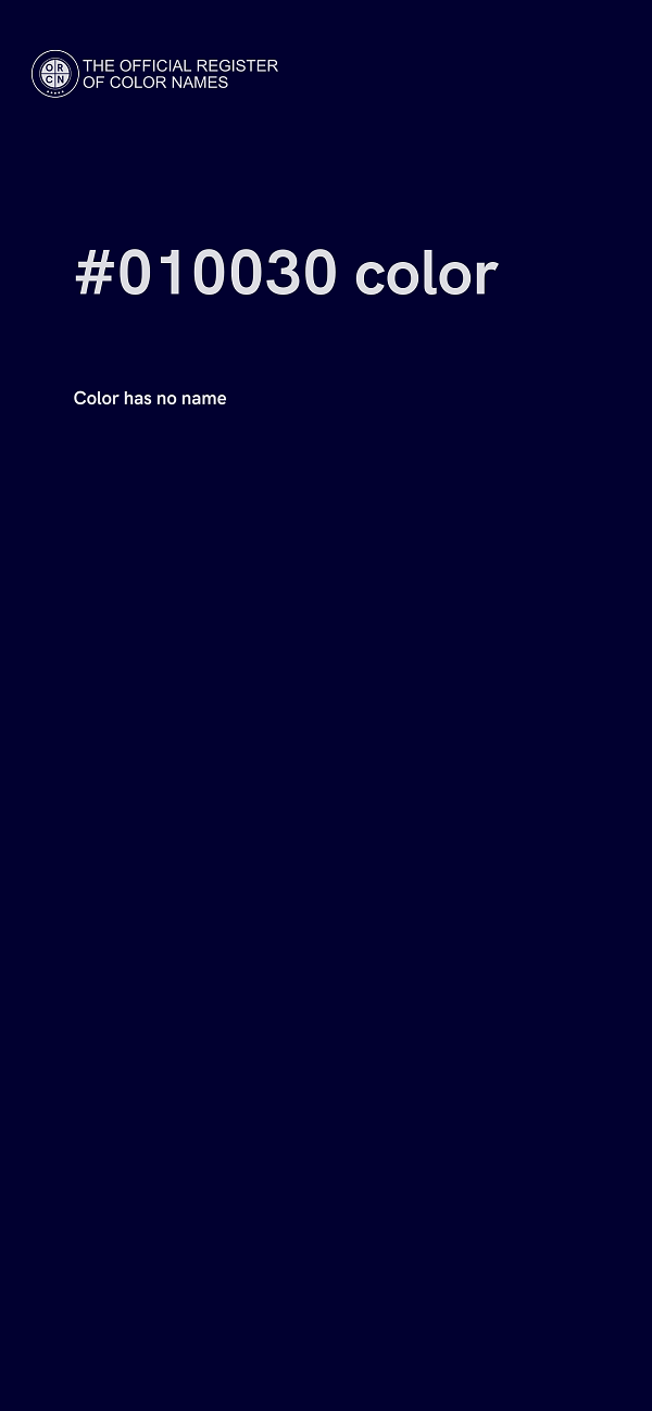 #010030 color image