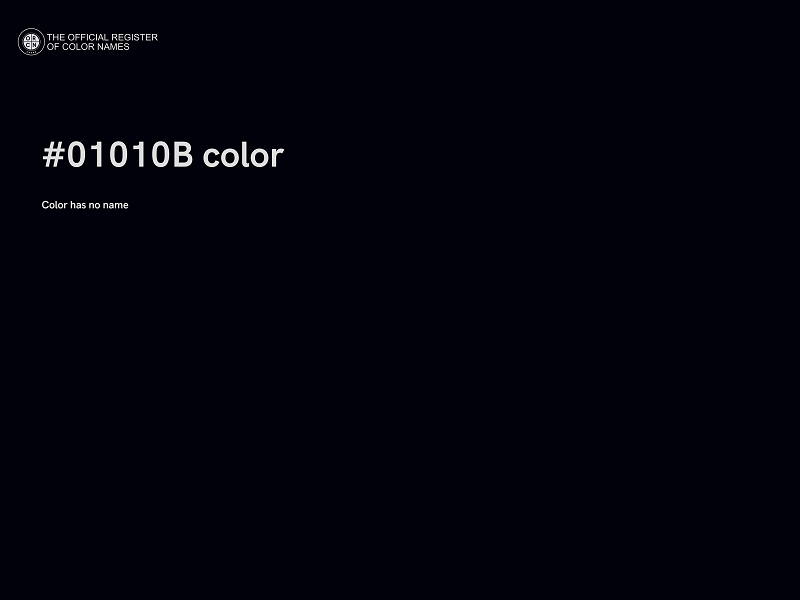 #01010B color image