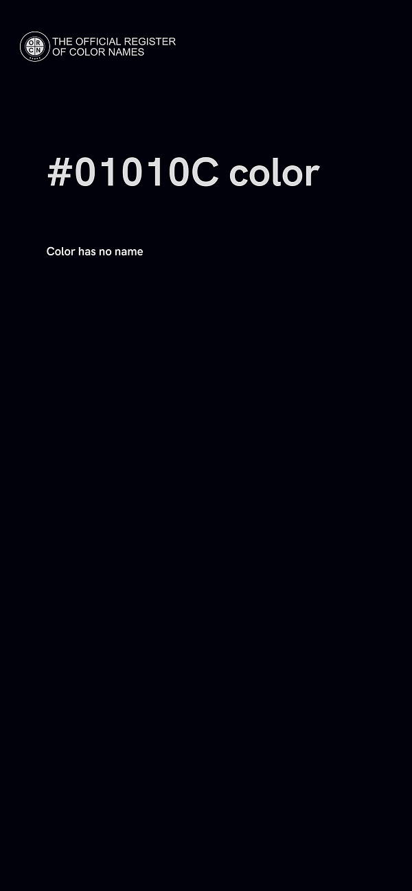#01010C color image