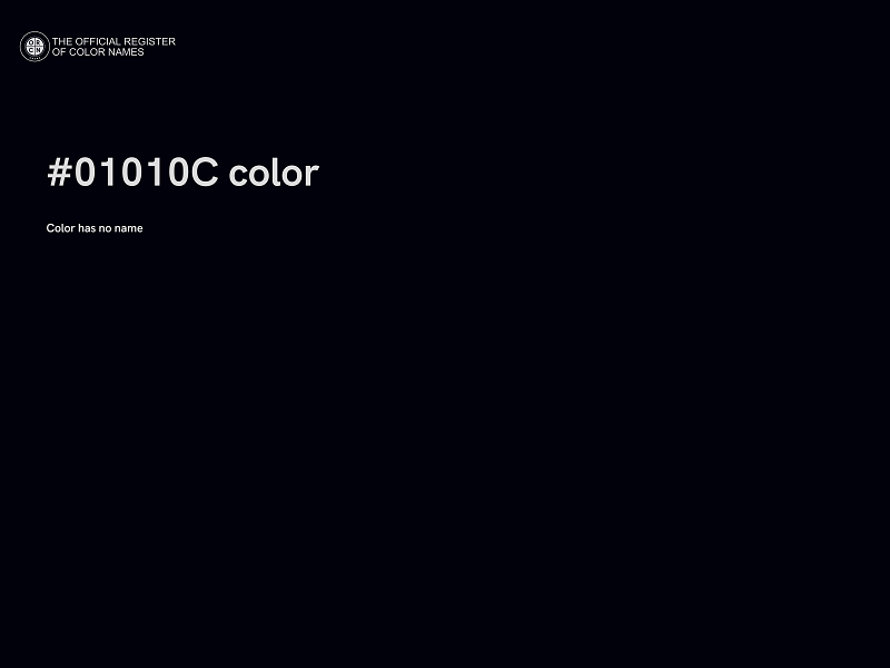 #01010C color image