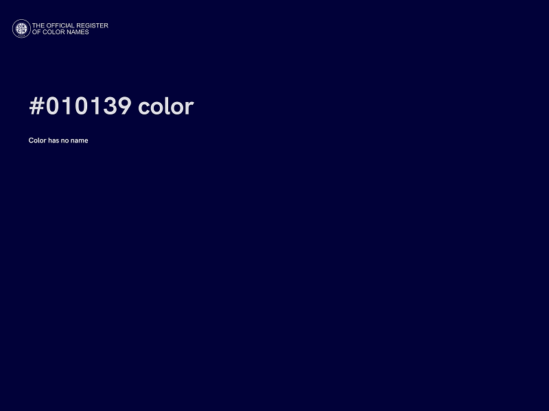 #010139 color image