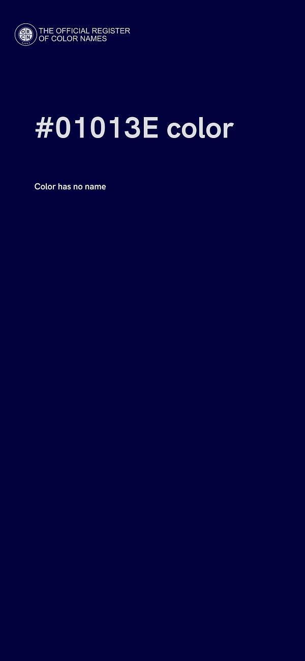 #01013E color image