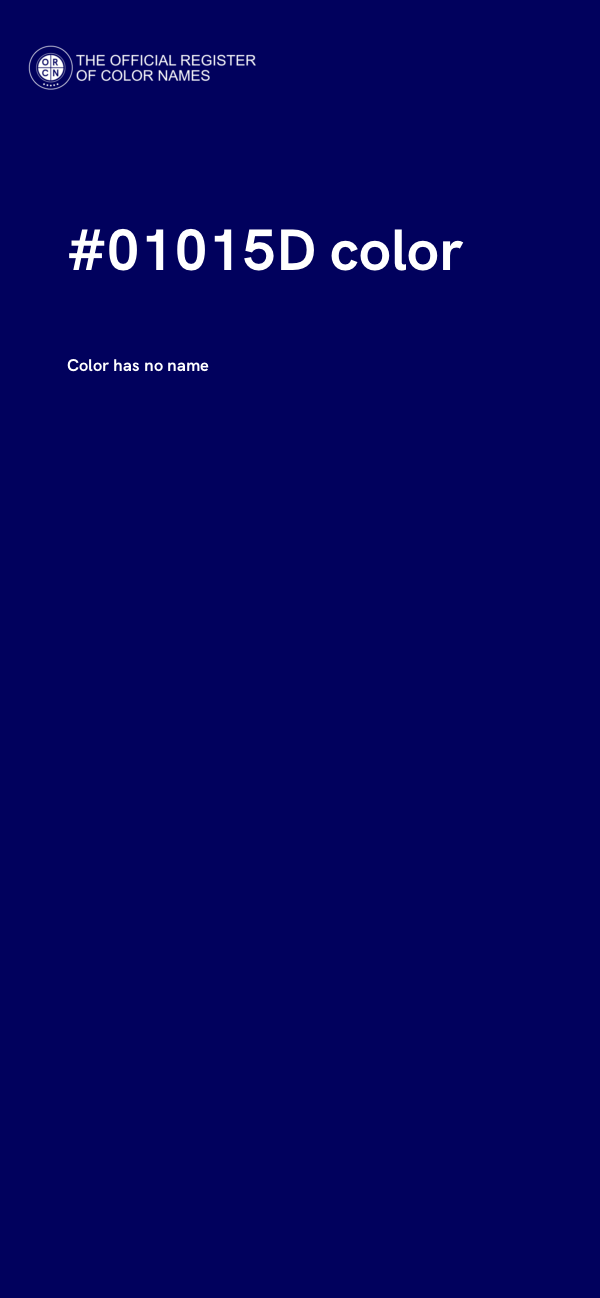 #01015D color image
