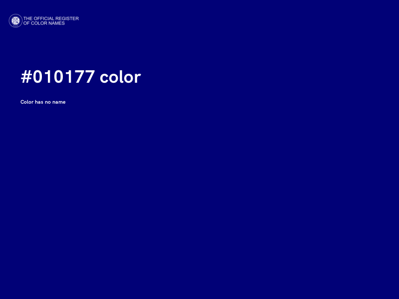 #010177 color image