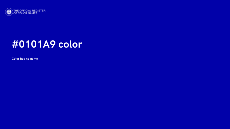 #0101A9 color image