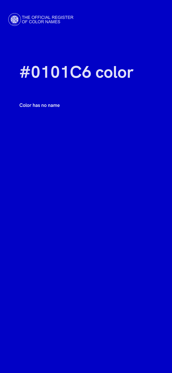 #0101C6 color image