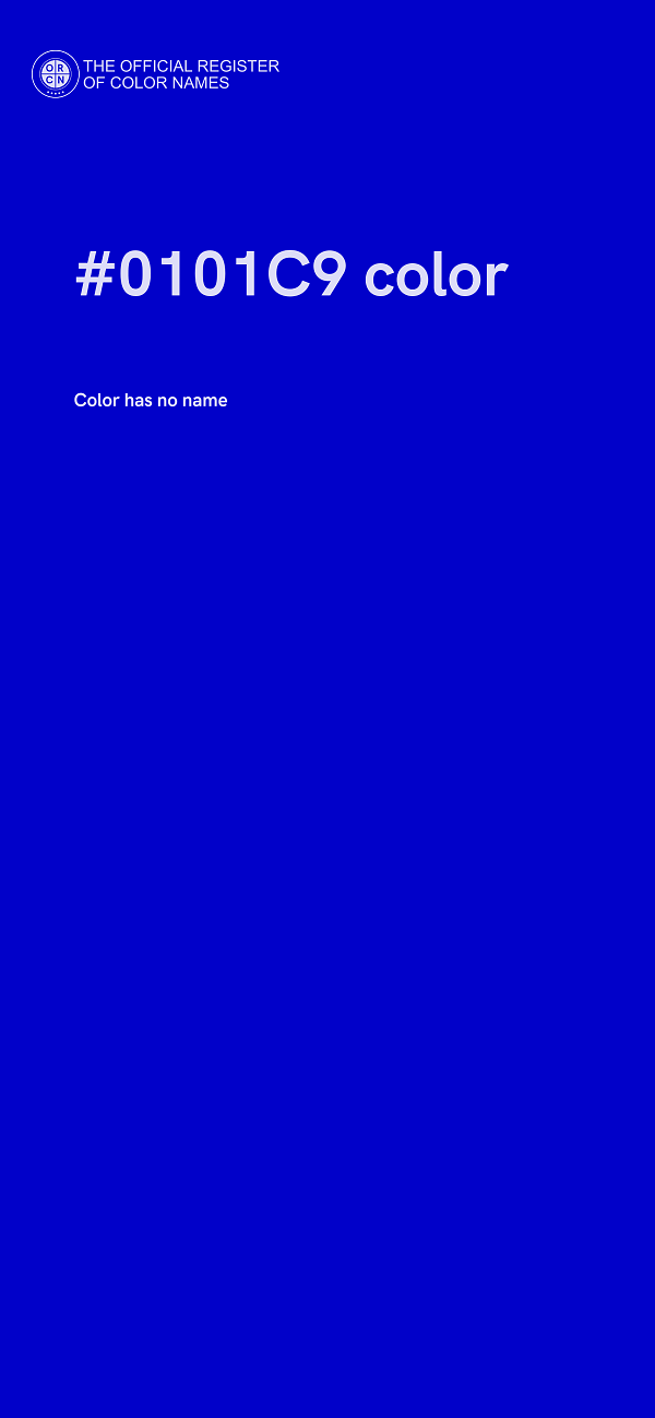 #0101C9 color image