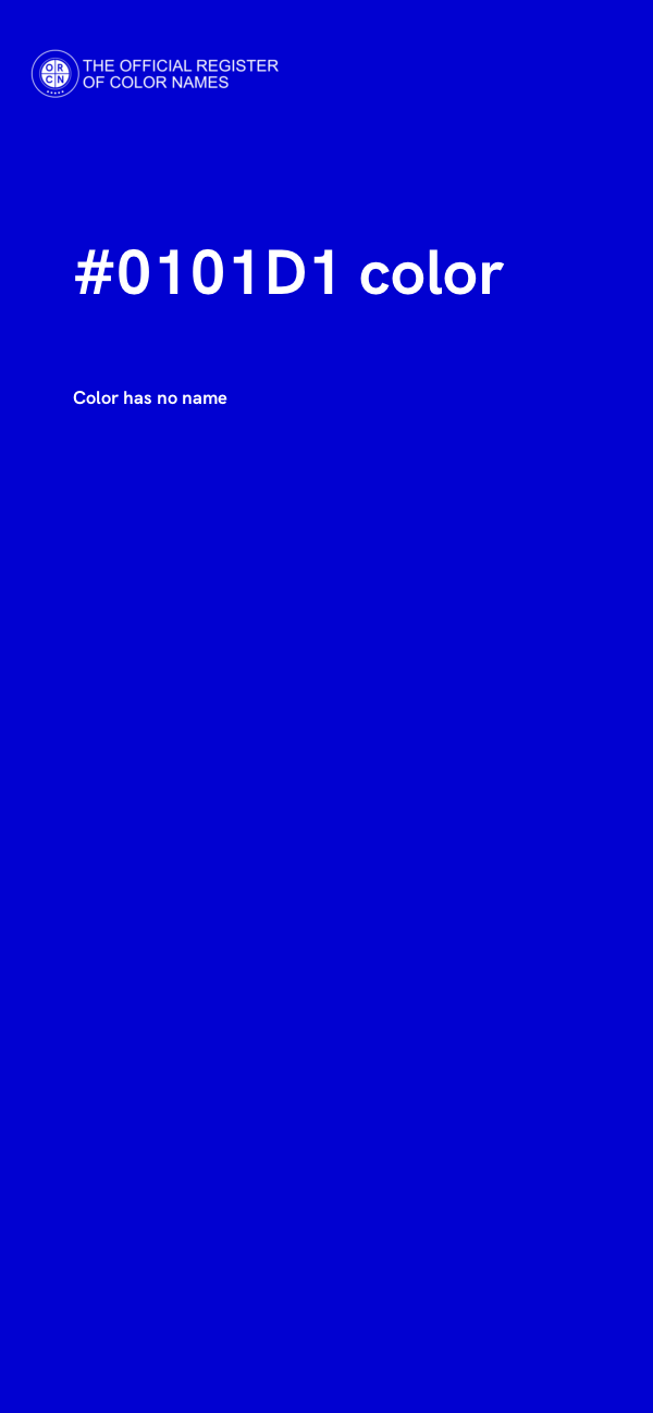 #0101D1 color image