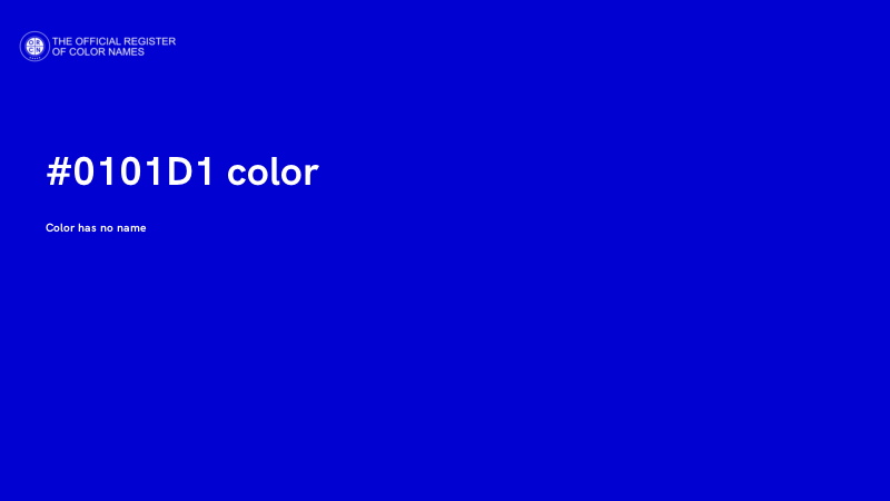 #0101D1 color image
